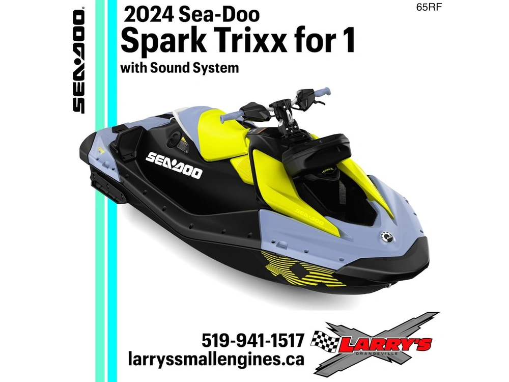 2024 Sea-doo Spark Trixx For 1 With Audio 65rf alt