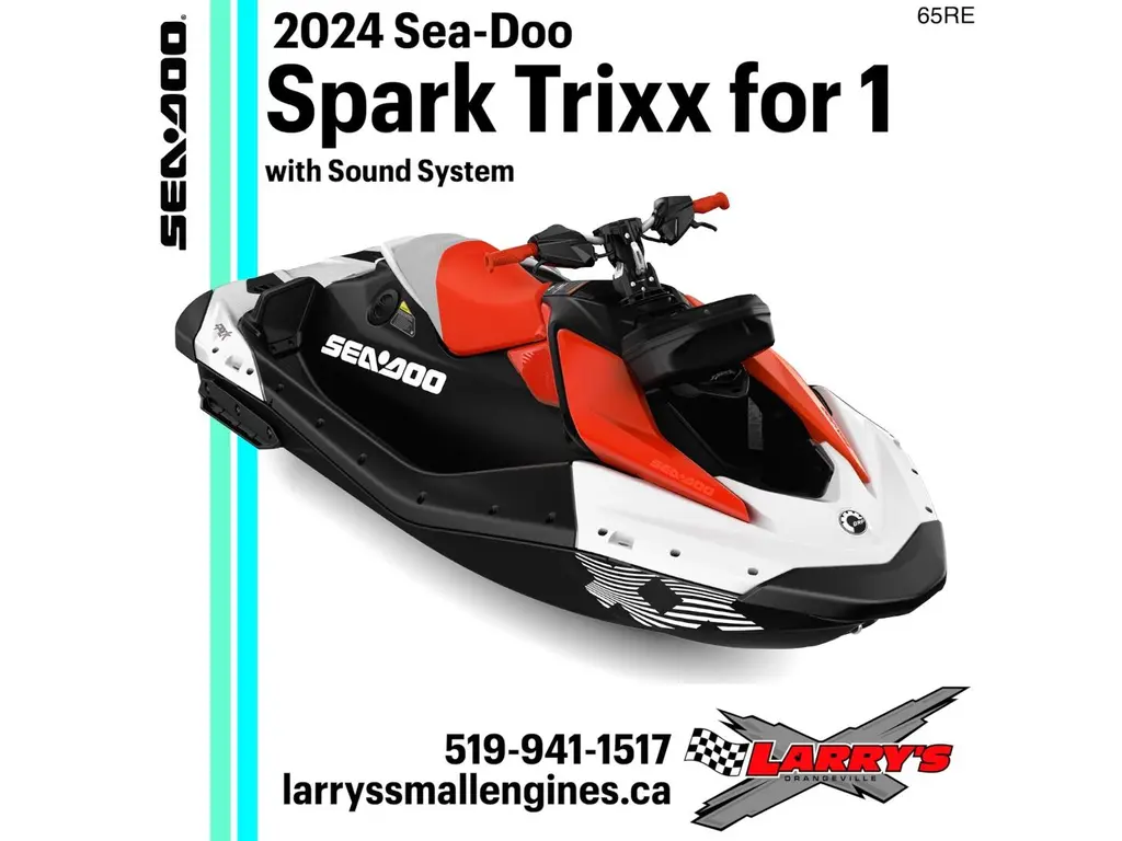 2024 Sea-Doo SPARK TRIXX for 1 with AUDIO 65RE