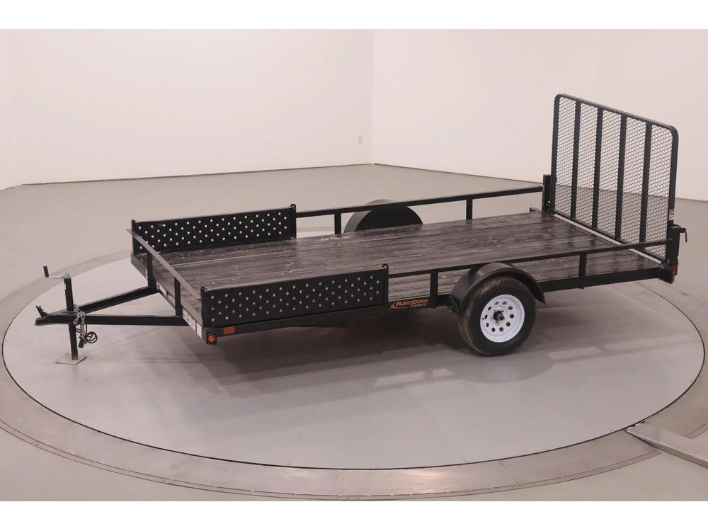 2023 Rainbow Trailers Utility Trailer 7x14 Rse alt
