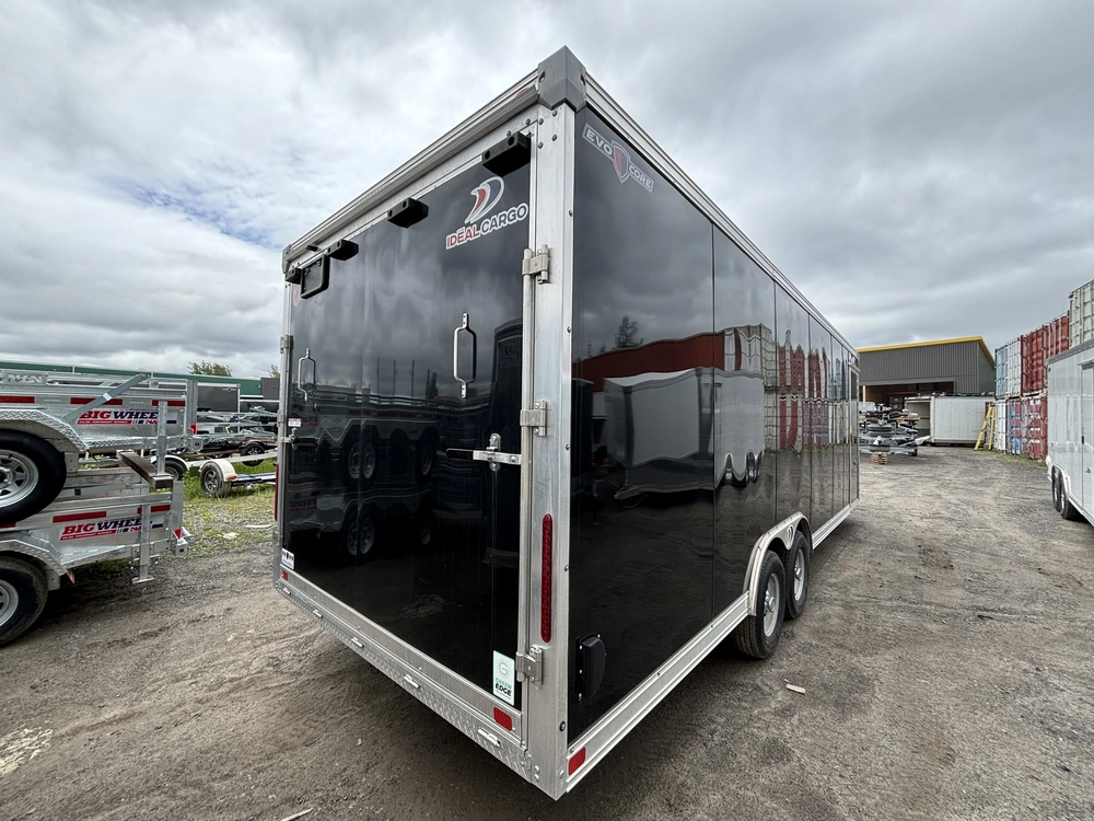 Idéal Cargo 8.5x24x7 Ta3 Hauteur Additionnelle 6'' Rampe Noire 2024 alt