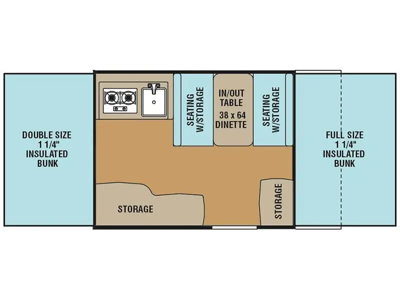 2016 Coachmen Clipper 106