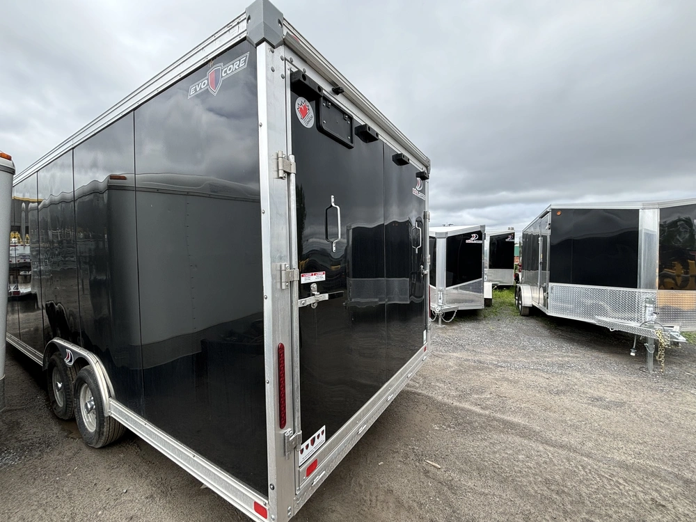 Idéal Cargo 8.5x24x7 Ta3 Hauteur Additionnelle 6'' Rampe Noire 2024 alt