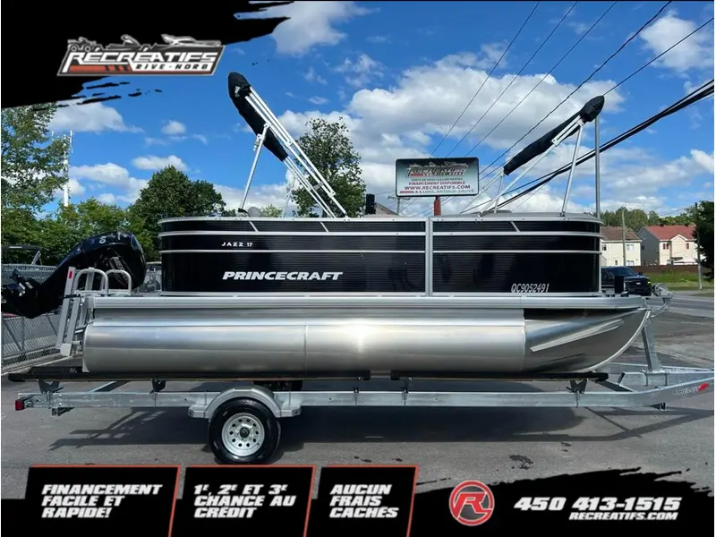 2024 Princecraft JAZZ 17 **EMBARCATION JAMAIS UTILISÉE!!**
