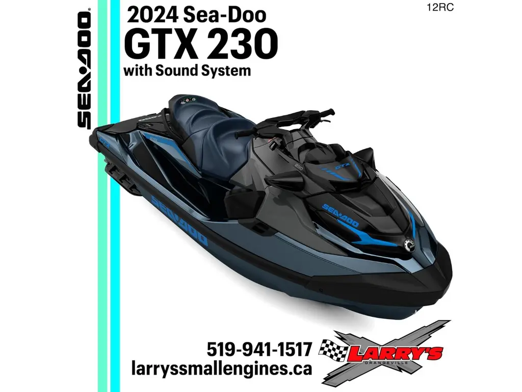 2024 Sea-Doo GTX 230 with Sound System 12RC