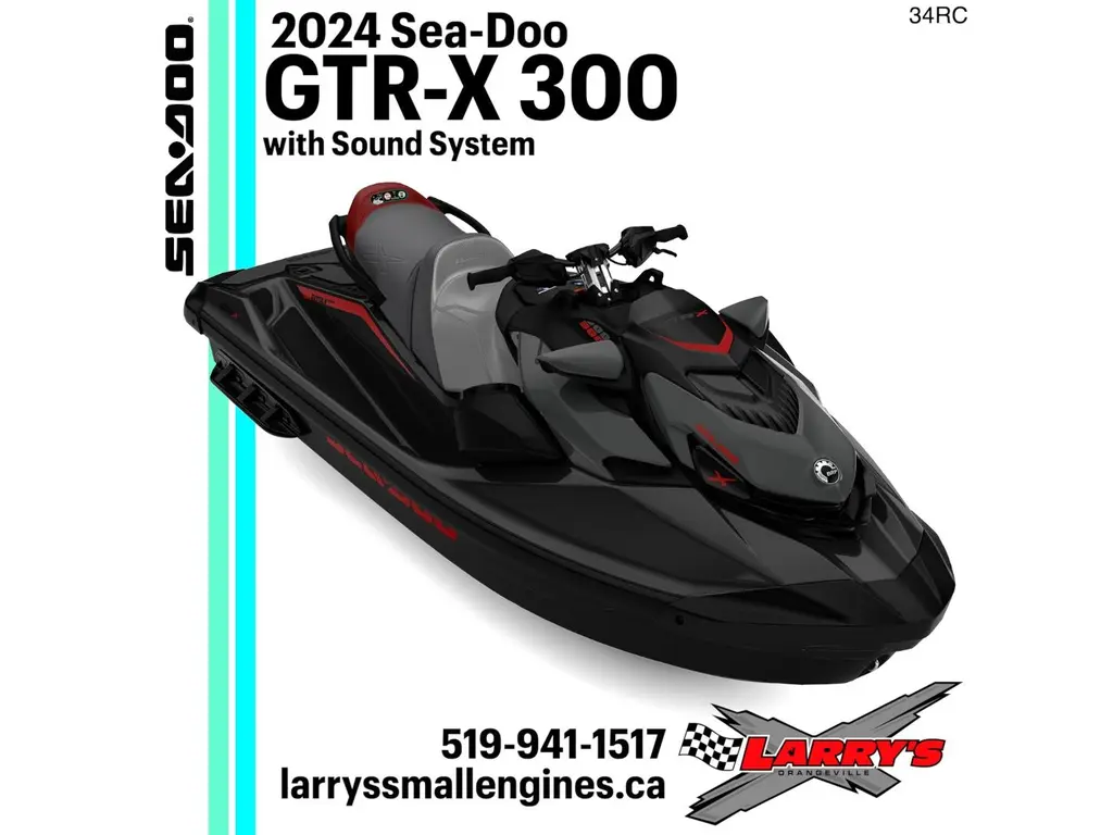 2024 Sea-Doo GTR-X 300 with Audio 34RC