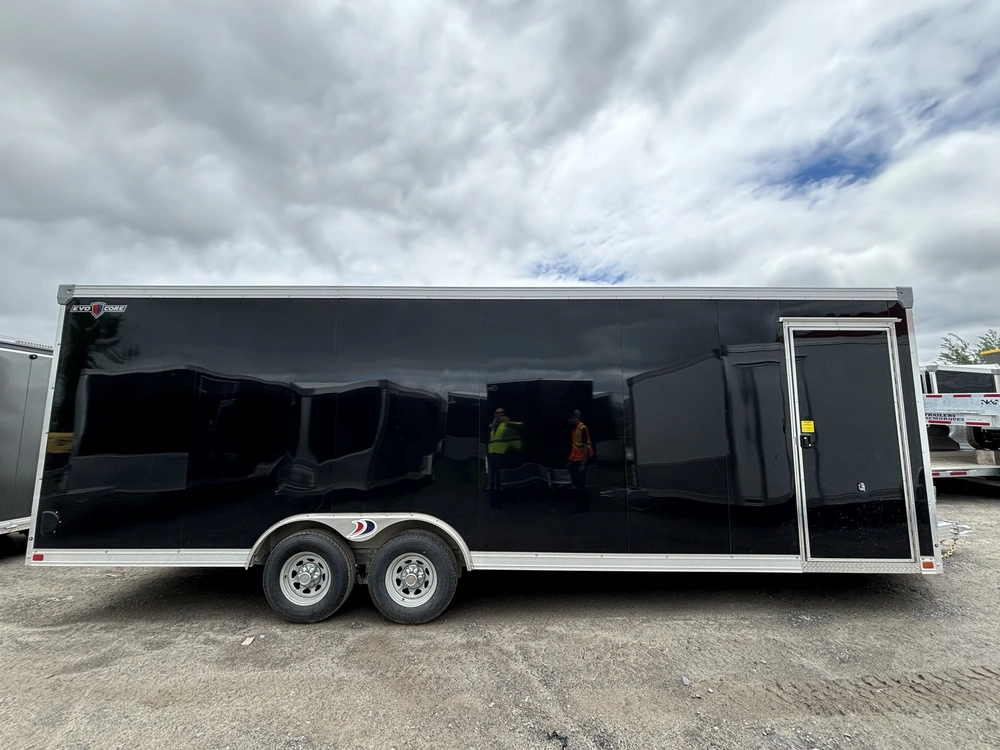Idéal Cargo 8.5x24x7 Ta3 Hauteur Additionnelle 6'' Rampe Noire 2024 alt