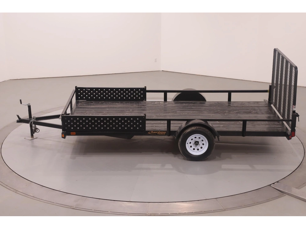 2023 Rainbow Trailers Utility Trailer 7x14 Rse alt