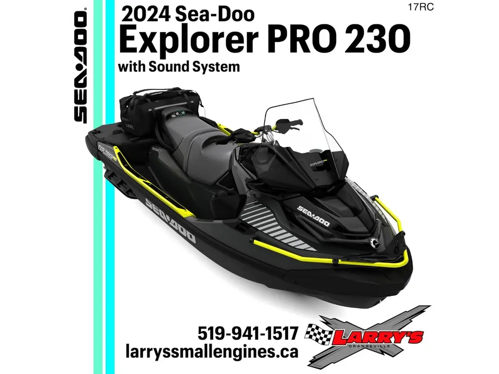 2024 Sea-Doo Explorer PRO 230 with Sound System 17RC