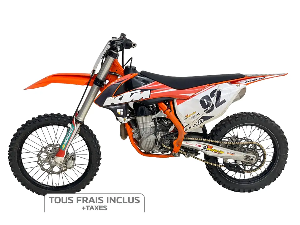 2018 KTM 450 SX-F - Frais inclus+Taxes