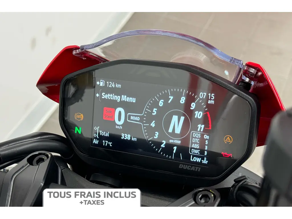 2023 Ducati Monster SP - Frais inclus+Taxes