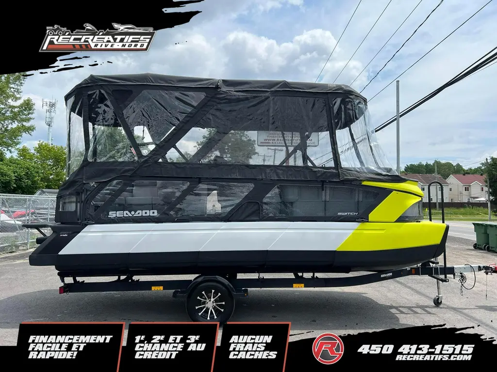2023 SEADOO SWITCH 21 CRUISE 230 - **SEULEMENT 16  HEURES!!**