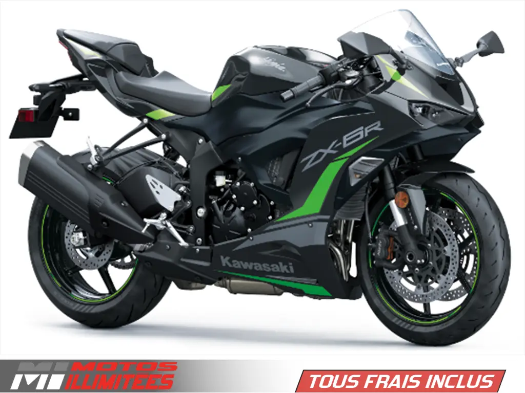 2025 Kawasaki Ninja ZX 6R Motorcycles Motos Illimitees