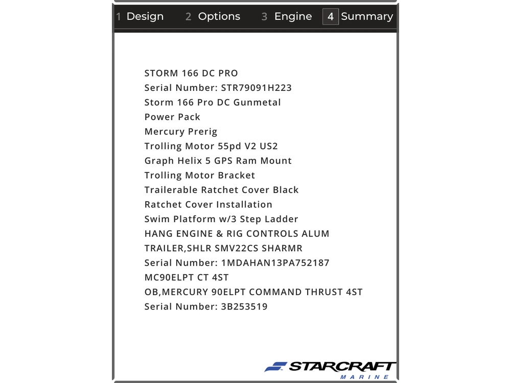 2023 Starcraft Storm 166 Dc Pro alt
