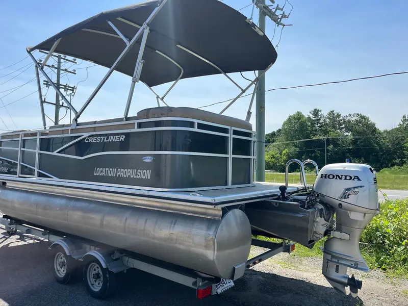 2017 Crestliner PONTON 200 RALLY Honda 50hp
