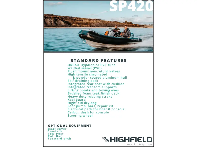 2023 Highfield SP420