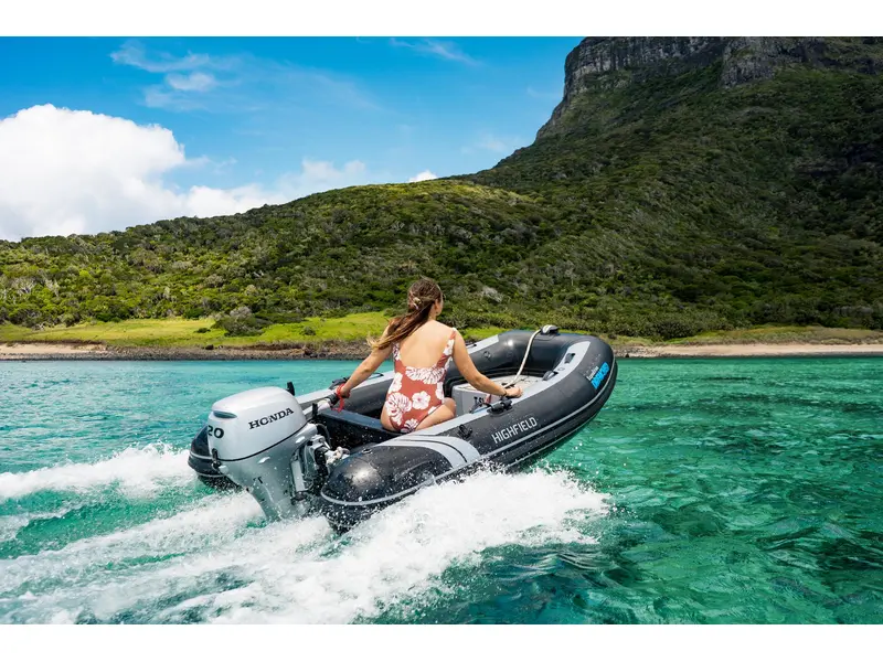 2023 Highfield CL310 with 20 HP Tiller