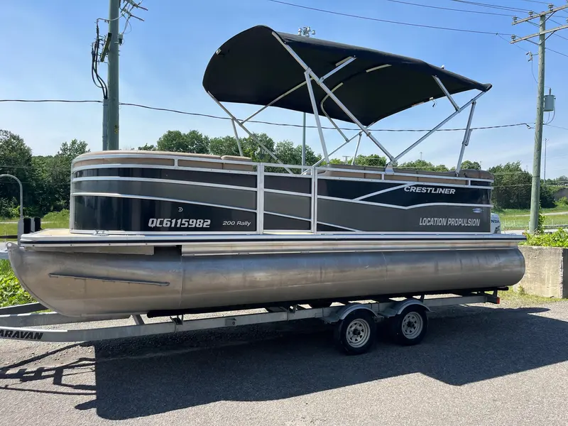 2017 Crestliner PONTON 200 RALLY Honda 50hp