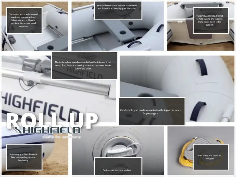 2022 Highfield RU250 Aluminum