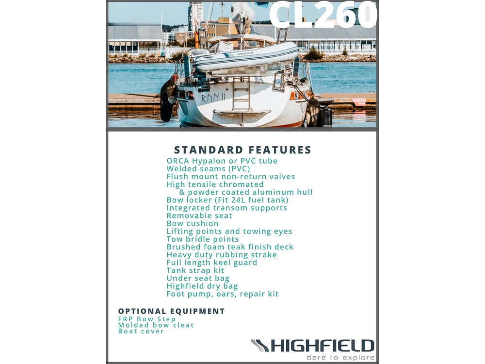 2023 Highfield Cl260 alt