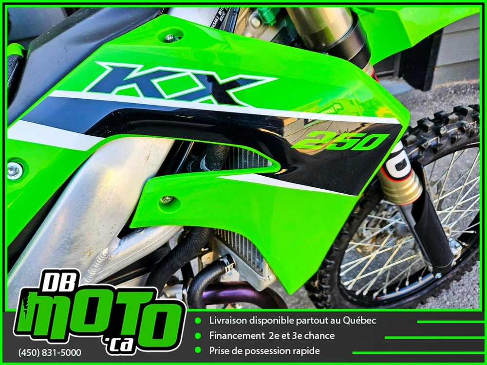 Kawasaki Kx 250 F Demo ** 0% D'intérêt Disponible ** 2023 alt