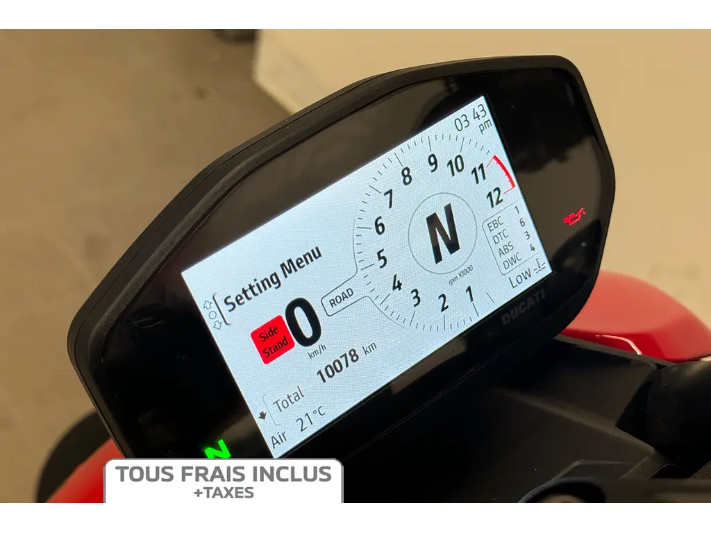 2022 Ducati Streetfighter V2 - Frais inclus+Taxes