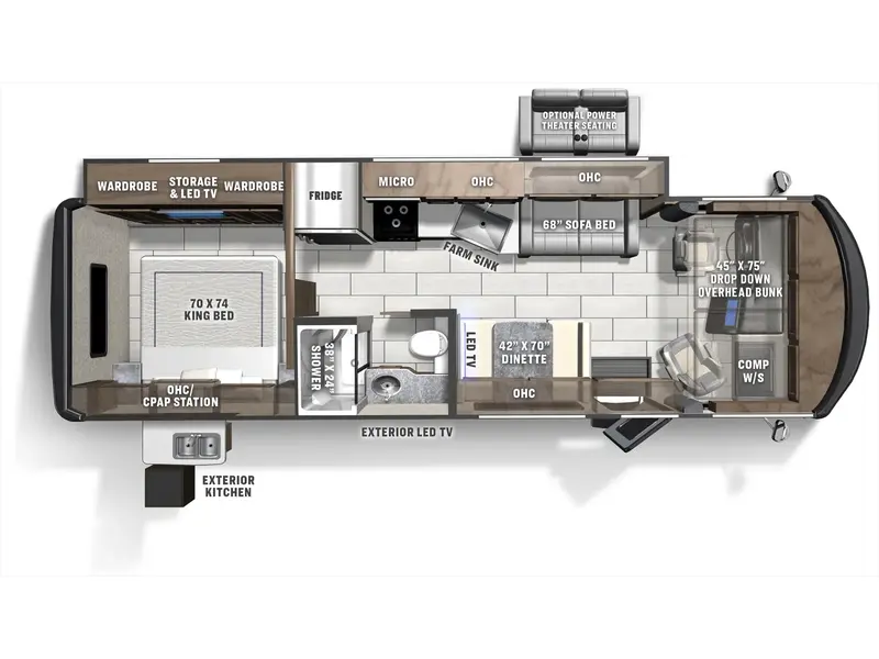 2025 Coachmen MIRADA 29FW