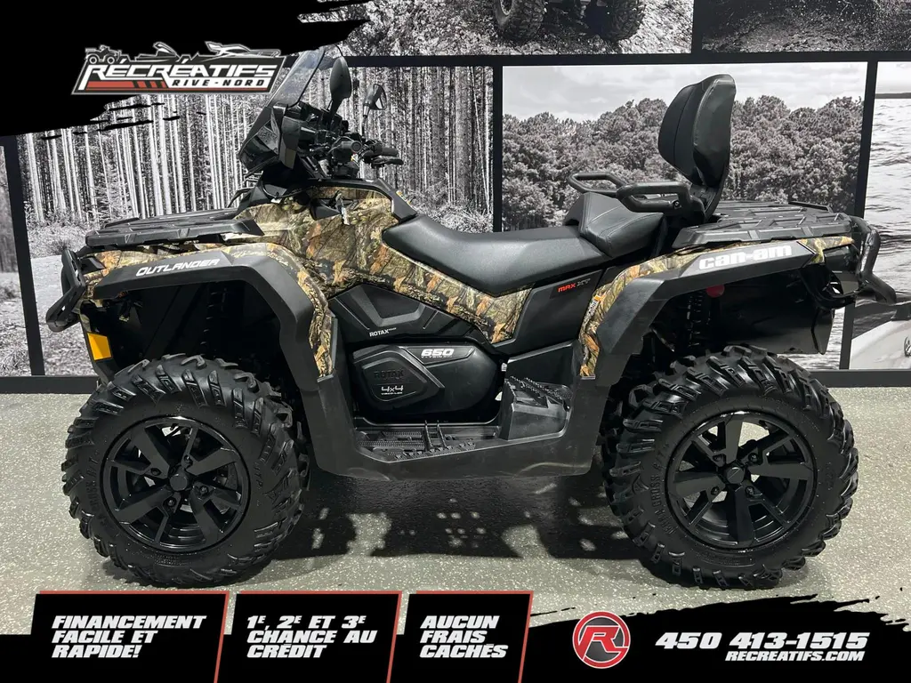 Can-Am OUTLANDER MAX 650 XT MOSSY OAK **PARFAIT POUR LA CHASSE!!** 2021