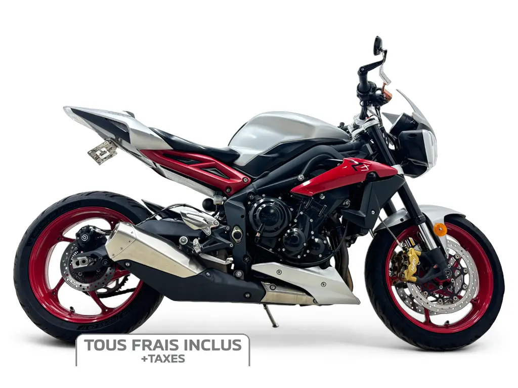 2016 Triumph Street Triple RX - Frais inclus+Taxes