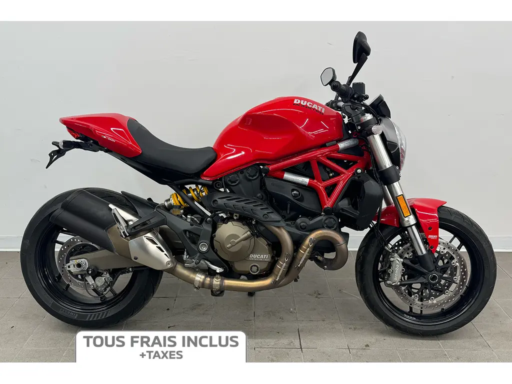 2016 Ducati Monster 821 ABS - Frais inclus+Taxes