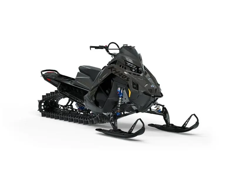 2024 Polaris 850 RMK KHAOS SLASH 155 - Gloss Black / Shadow Gray