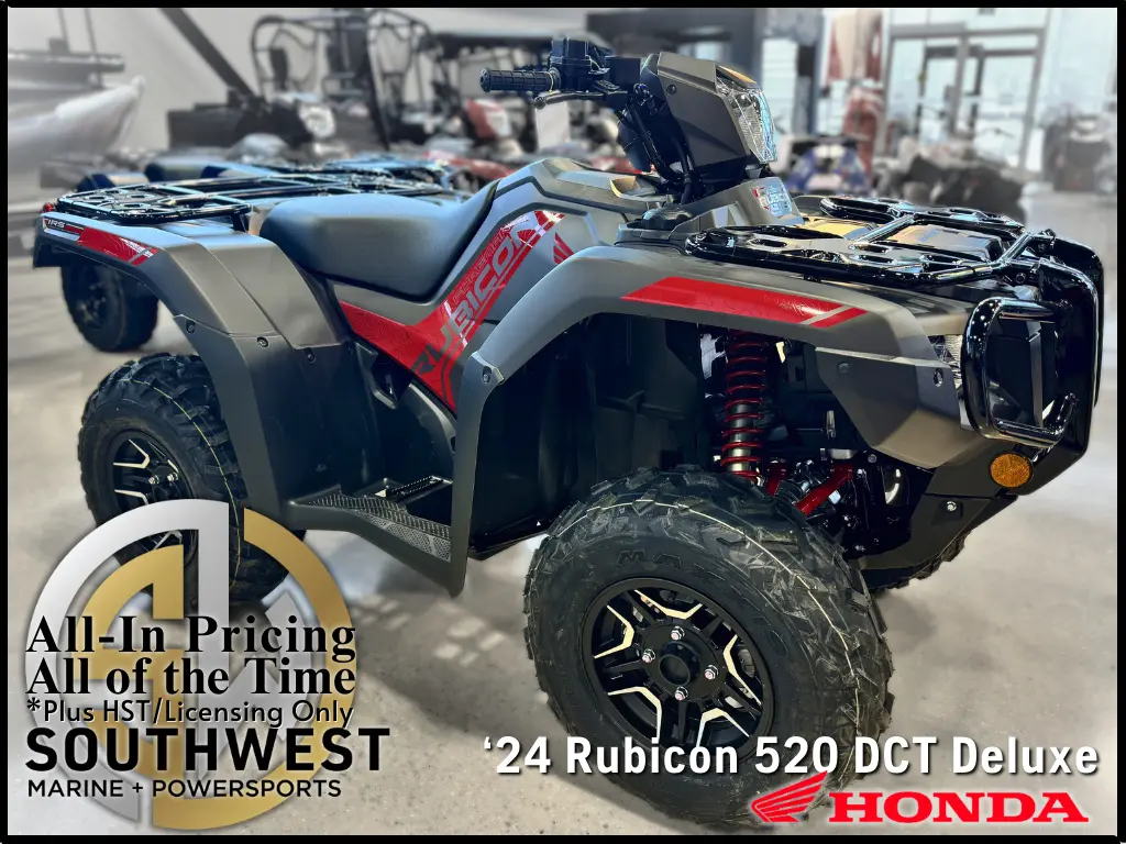 New 2024 Honda Rubicon 520 DCT Deluxe in Grand Bend Southwest Marine