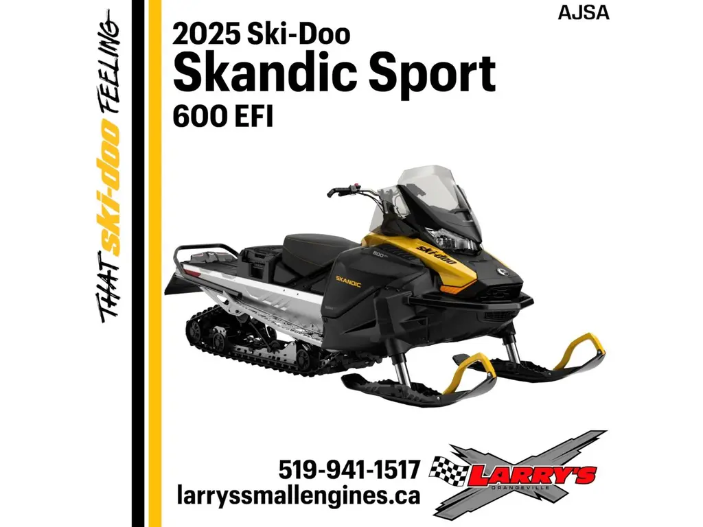 2025 Ski-Doo SKANDIC SPORT 600EFI - AJSA