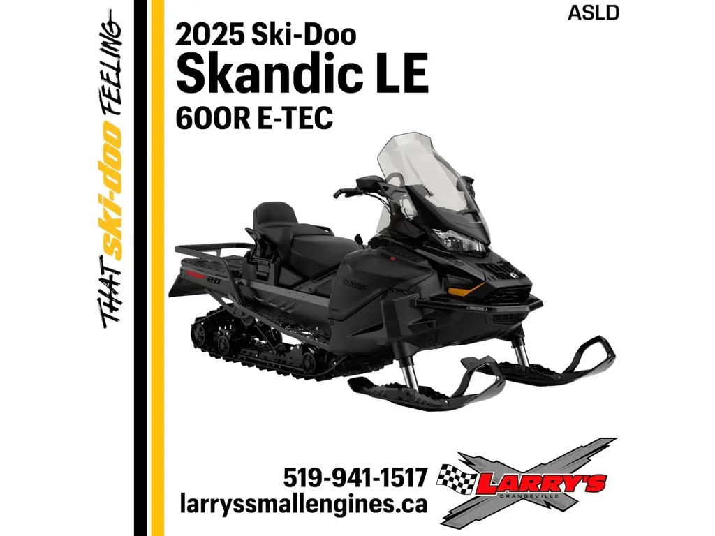 2025 Ski-Doo SKANDIC LE 600R E-TEC 20" - ALSD