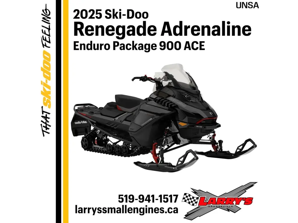 2025 Ski-Doo Renegade Adrenaline with Enduro Package 900 ACE - UNSA