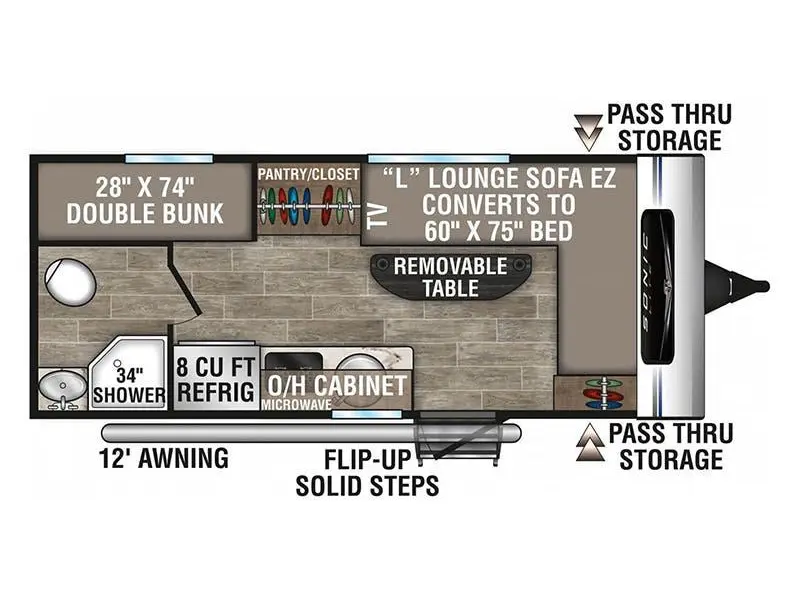 2021 Venture RV Sonic Lite 160VBH thumbnail 2