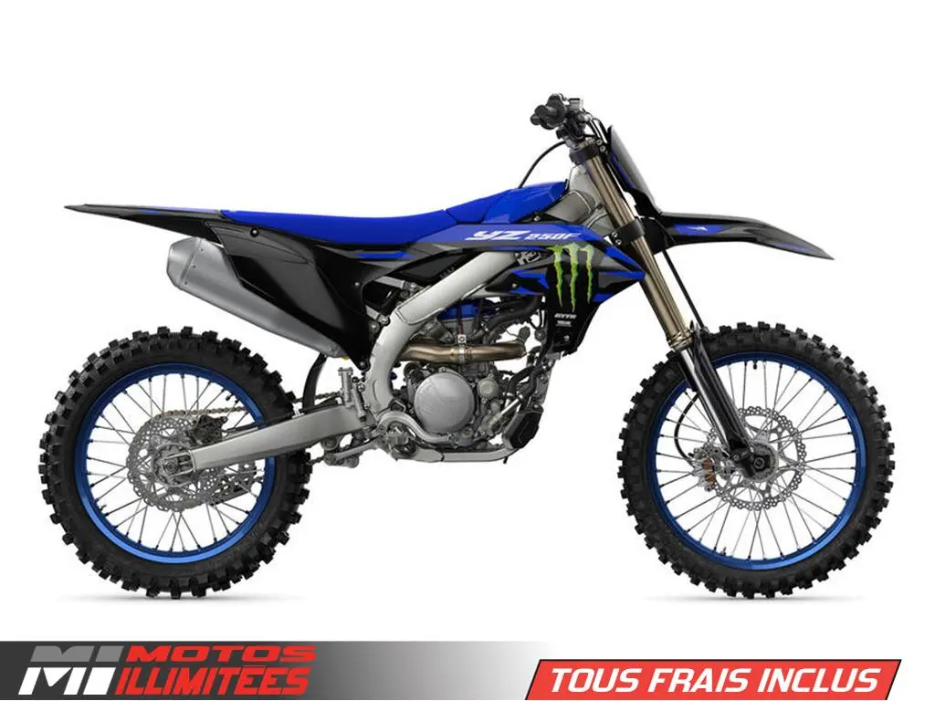 2025 Yamaha YZ250F Monster Energy Edition Frais inclus+Taxes