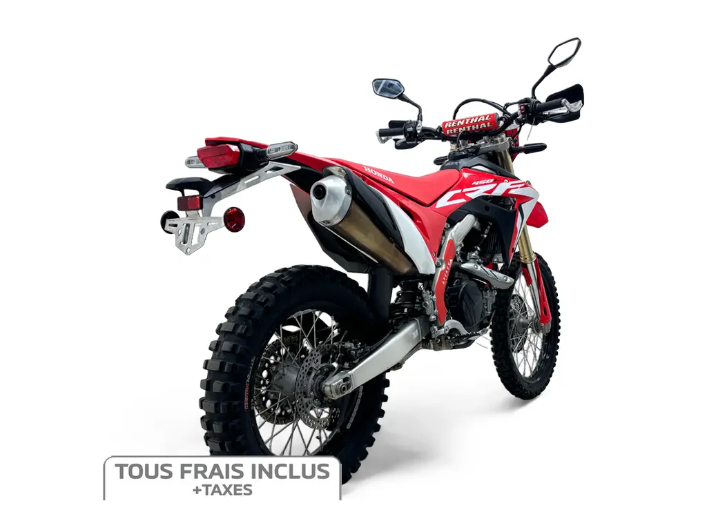 2019 Honda CRF450L - Frais inclus+Taxes