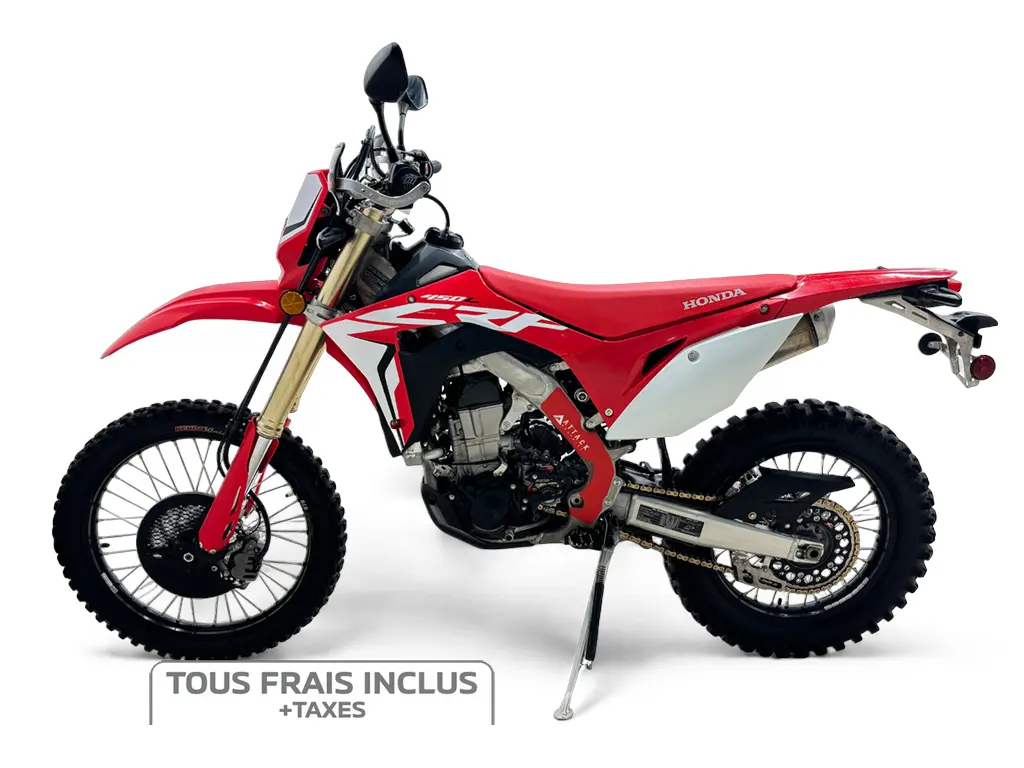 2019 Honda CRF450L - Frais inclus+Taxes