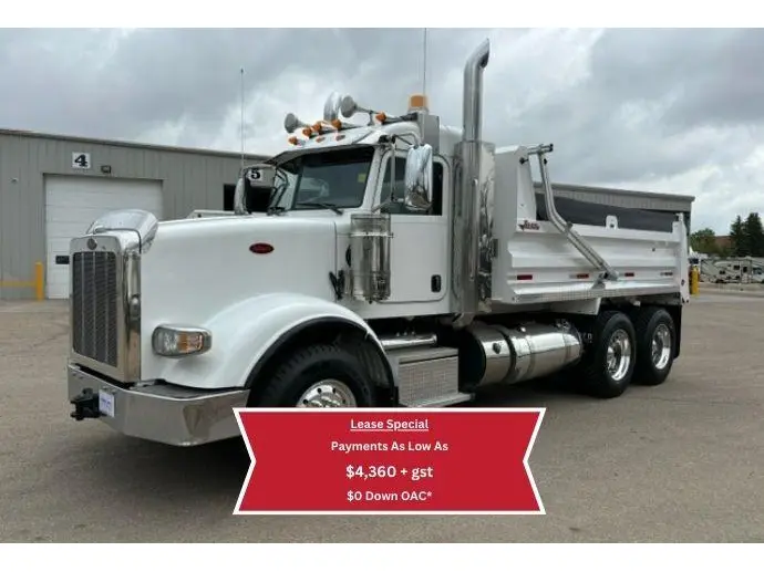 2017 Peterbilt 367 Extended Cab T/A Dump Truck