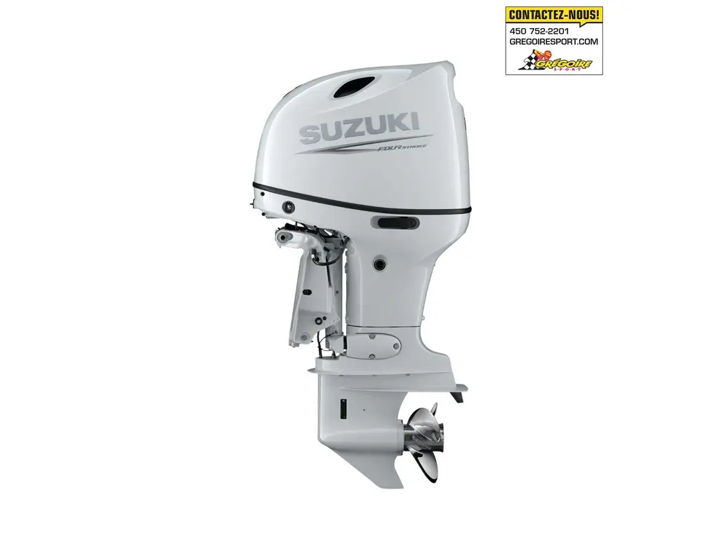 2022 Suzuki DF115 blanc - Moteur hors-bord 115hp - En inventaire