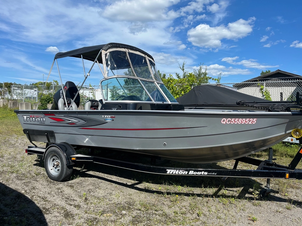 Triton 172 Dv 115 Hp Suzuki (110 Heures) 2015 alt