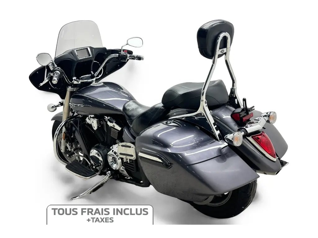 2014 Yamaha V-Star 1300 Tourer Deluxe - Frais inclus+Taxes