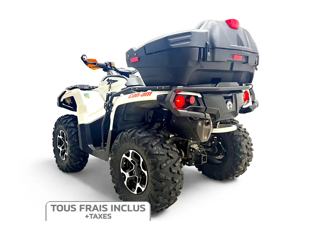 2015 Can-Am Outlander XT 800R - Frais inclus+Taxes