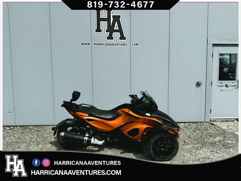 2011 Can-am spyder rss sm5 7995