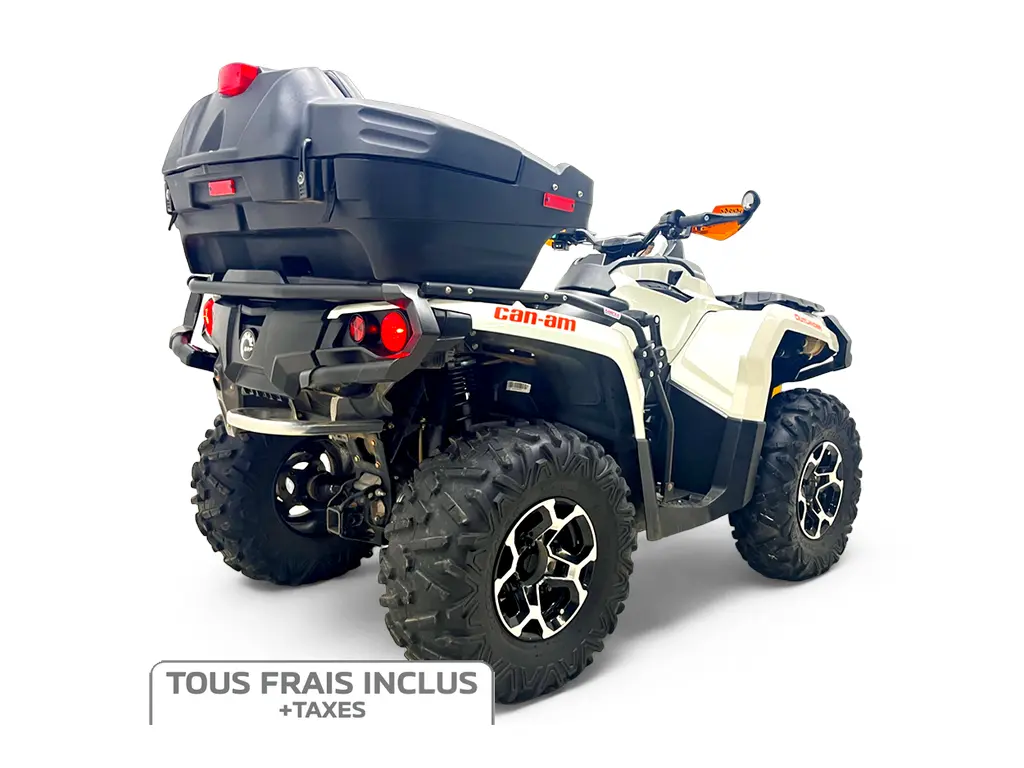 2015 Can-Am Outlander XT 800R - Frais inclus+Taxes