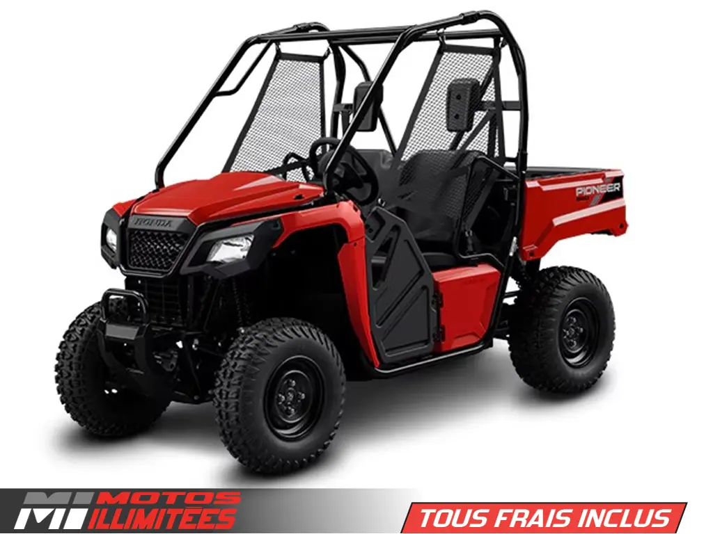 2025 Honda Pioneer 520 Frais inclus+Taxes