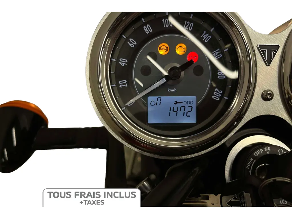 2022 Triumph Bonneville T100 ABS - Frais inclus+Taxes