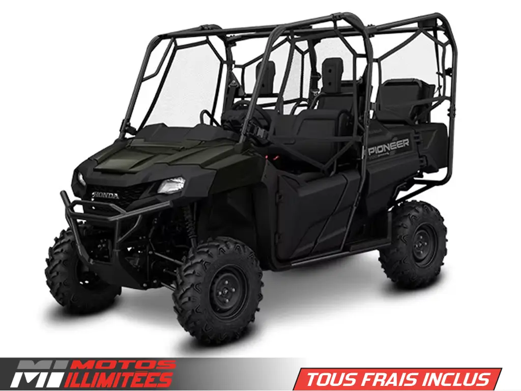 2025 Honda Pioneer 700-4 Deluxe Frais inclus+Taxes