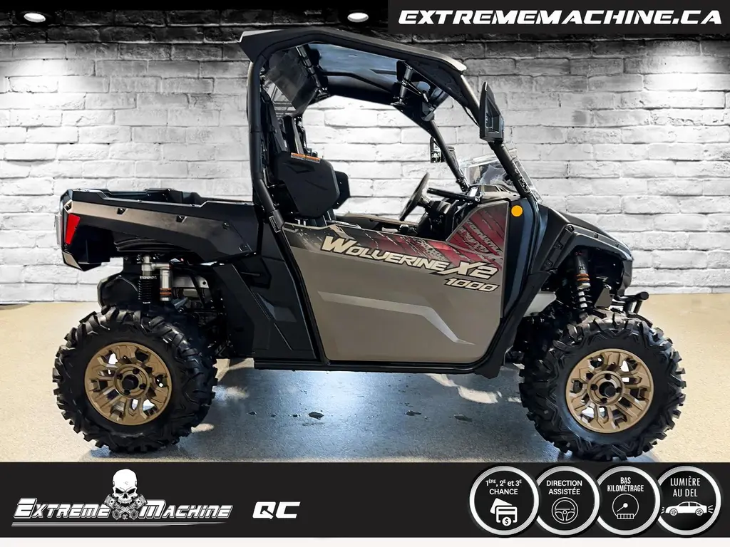 Yamaha WOLVERINE X2 1000 SE 2024 - SEULEMENT 720KM - COMME NEUF!!!