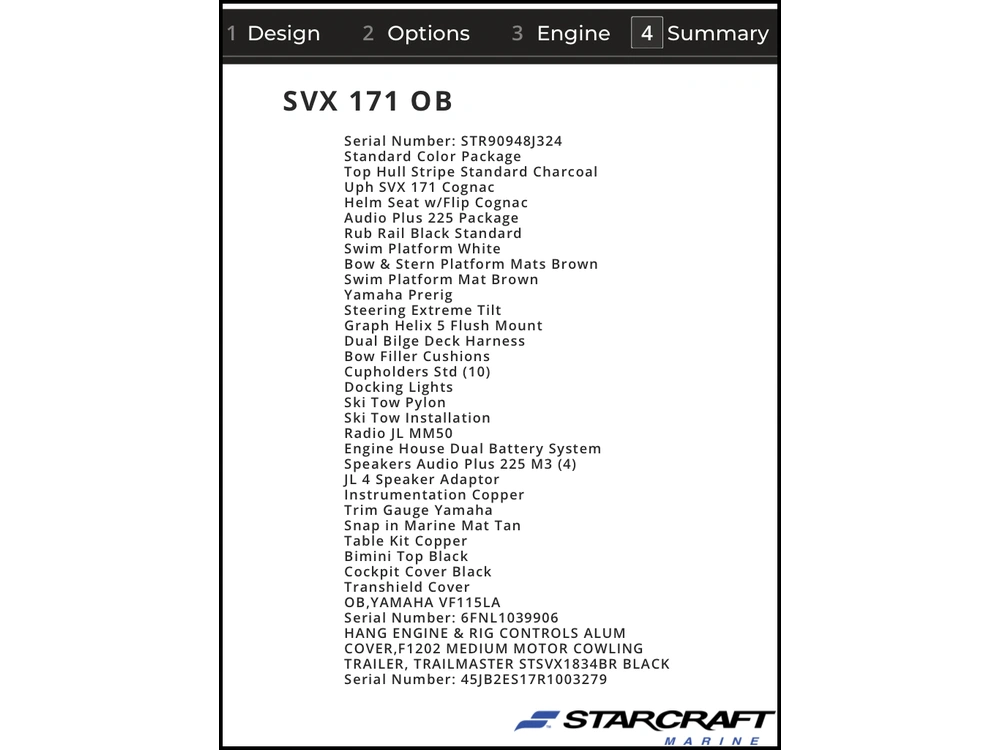 2024 Starcraft Svx Ob 171 Clearance Priced alt